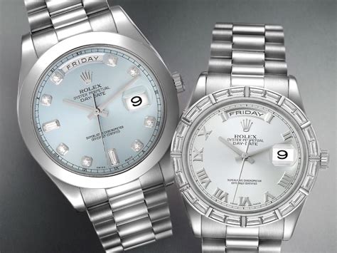 rolex day date ii platinum diamond|rolex platinum day date 36mm.